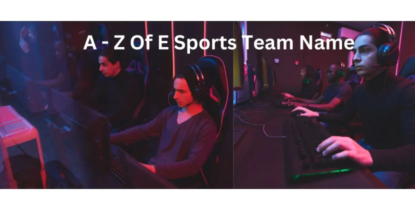 A - Z Of E Sports Team Name