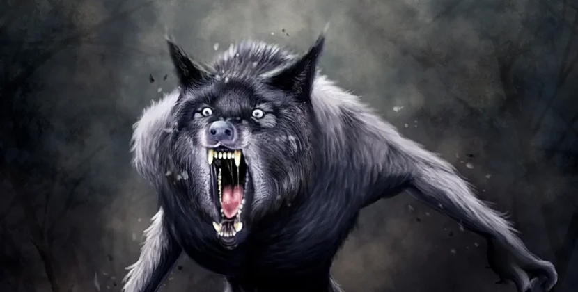 Werewolf domestic pet