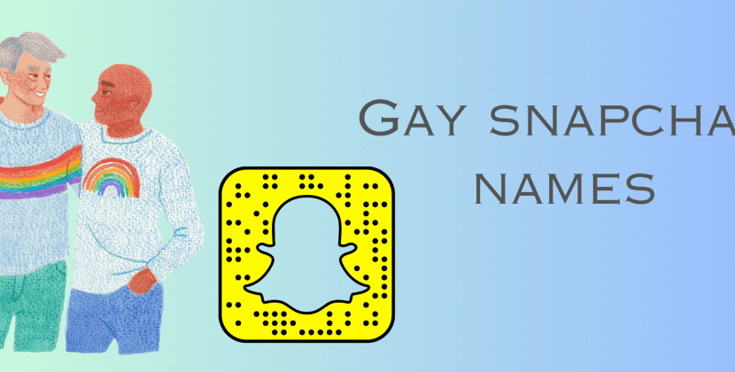 Gay Snapchat names and usernames