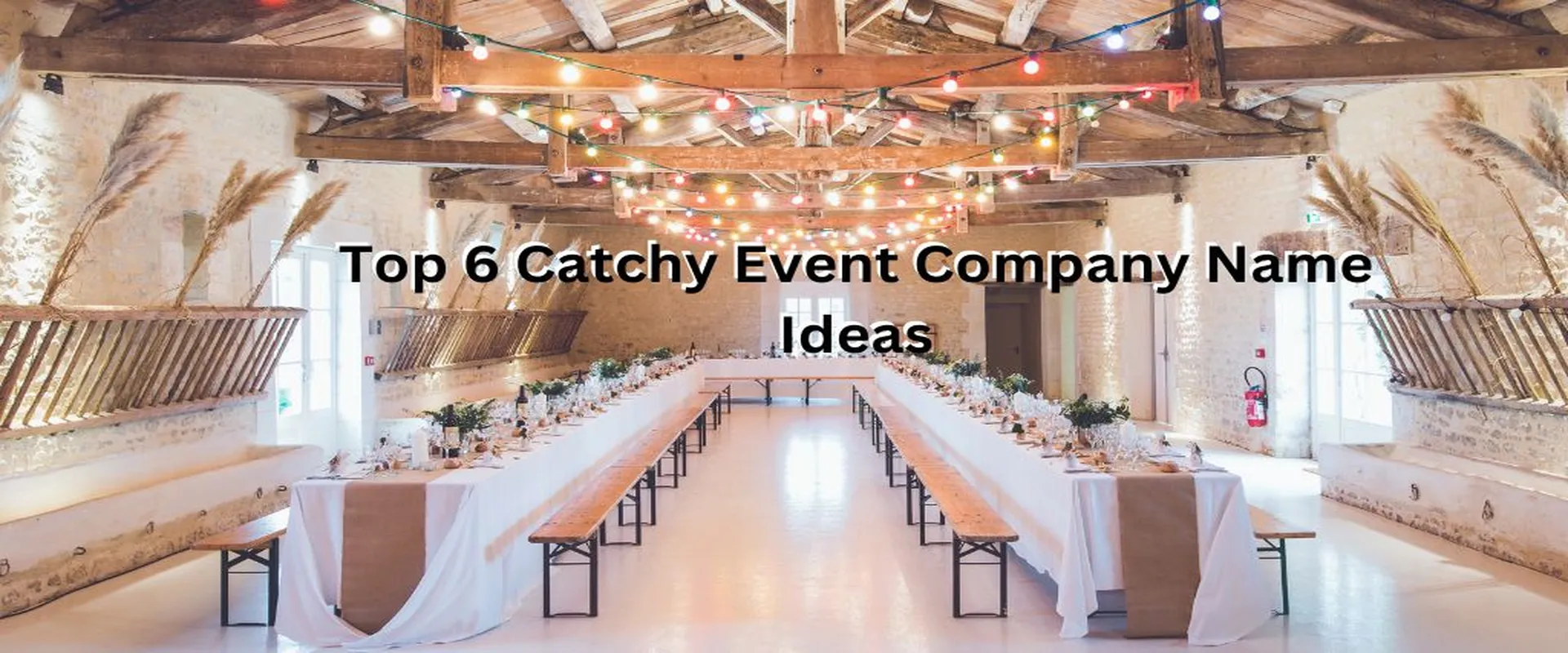 Event planner business name ideas