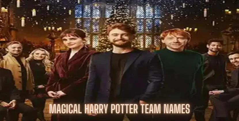 harry potter team names