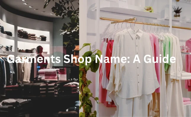 Garments Shop Name Ideas: A Guide To Choosing The Perfect Name